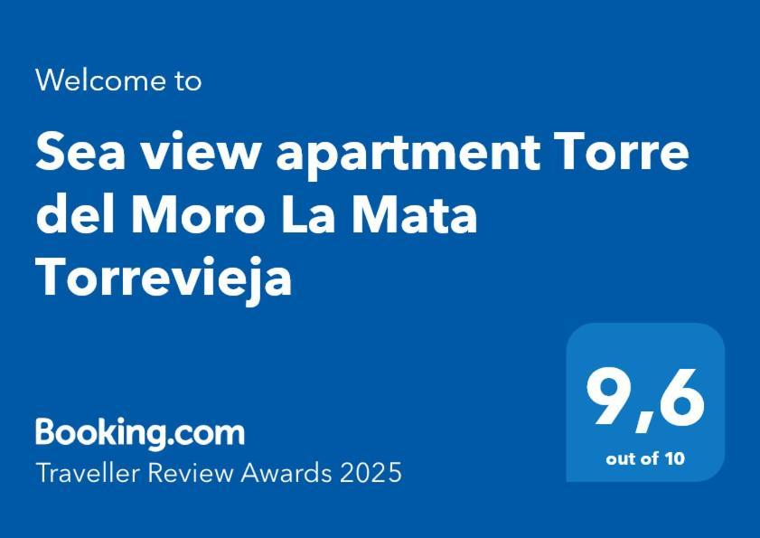 Sea 350M Seaview Apartment Torre Del Moro La Mata  Exterior photo